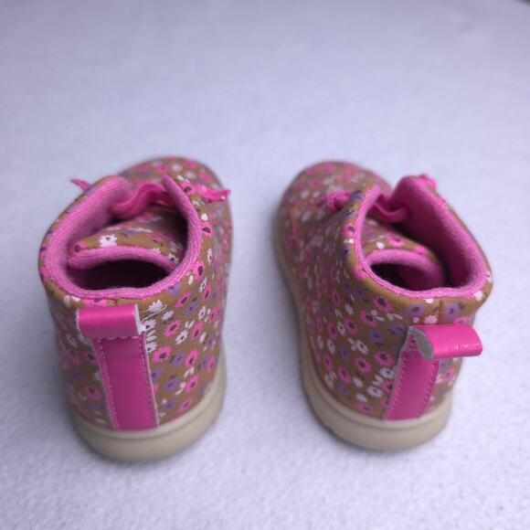 Carter's Just One You Kyrie Baby Toddler Girls Floral Boots, Size 4, EUC - Picture 9 of 9